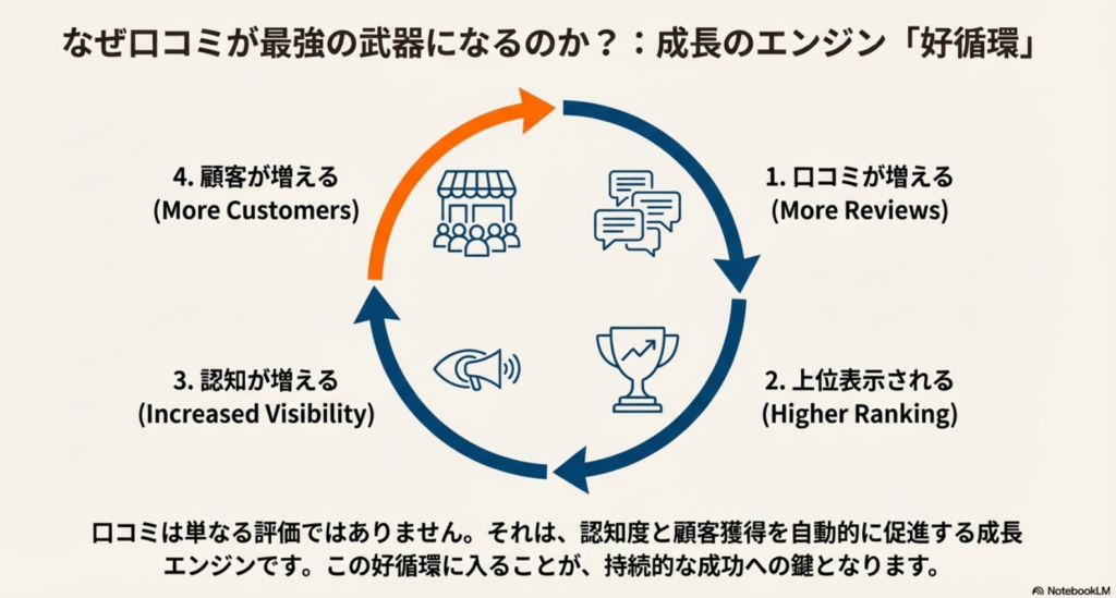 口コミが最強のマーケティング。ローカルSEO