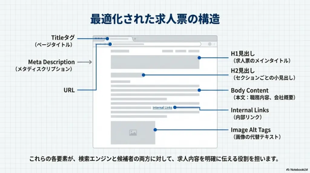 求人SEO：オンページ最適化の必須テクニック