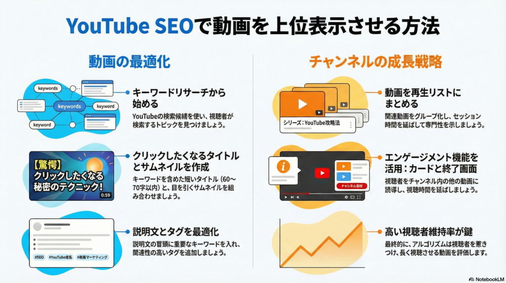 YouTube SEOの基本:定義と2025年アルゴリズム
